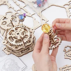 Sternennacht Mechanische Spieluhr Holzbausatz