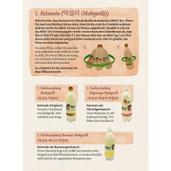 Sulsul Normal: Überraschungsbox mit 6 alkoholischen Getränken aus Korea (Bier, Soju & Reiswein)