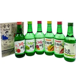 Sulsul Soju: Überraschungsbox mit 6 Soju-Getränken aus Korea