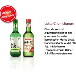 Sulsul Soju: Überraschungsbox mit 6 Soju-Getränken aus Korea