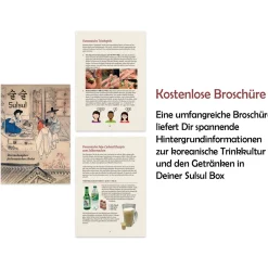 Sulsul Soju: Überraschungsbox mit 6 Soju-Getränken aus Korea