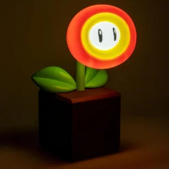 Super Mario Feuer Blume Lampe
