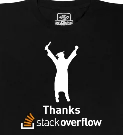 Thanks, Stack Overflow