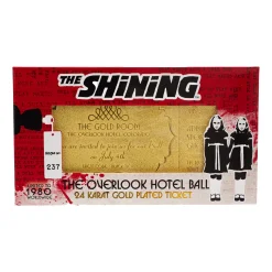 The Shining 24K vergoldetes Ticket