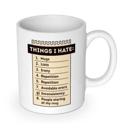 Things I Hate Becher