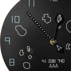 Wanduhr Asteroids