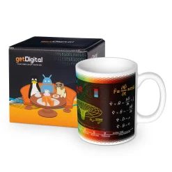 Wissenschaftsbecher Physik