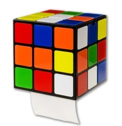 Zauberwürfel Toilettenpapierhalter